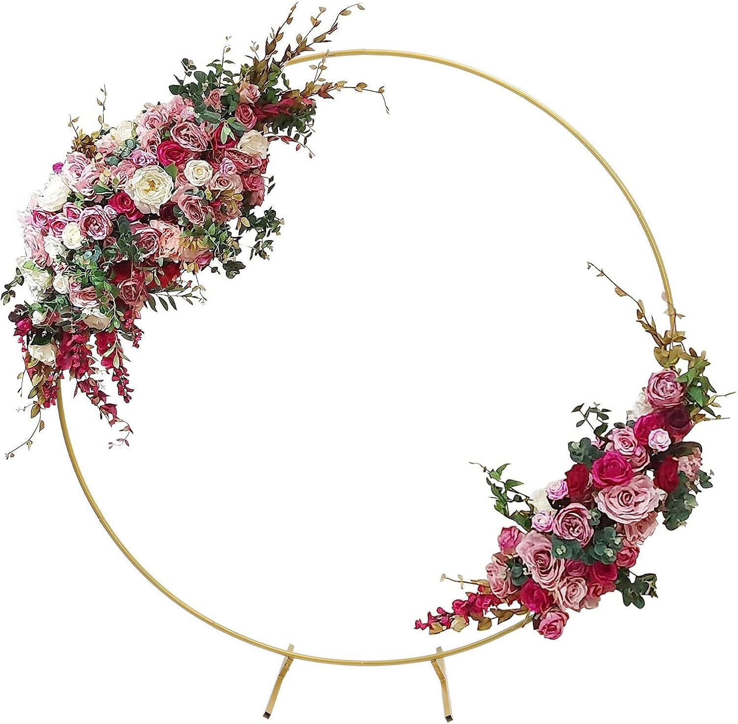 Borosino Balloon circle frame  (6.56ft)-Gold